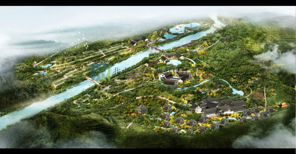 重庆万州长滩温泉--潭獐峡旅游景区规划